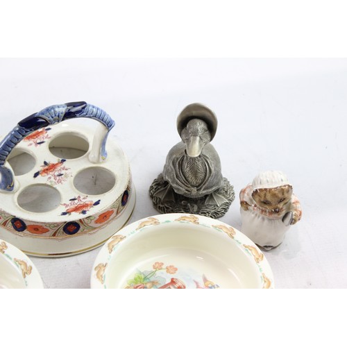 373 - Assorted Ornaments Inc Beatrix Potter Bunnykins Royal Doulton Bowls Job Lot 579050