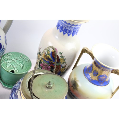 374 - Assorted Ornaments Inc Blue Porcelain Antique Hot Plate Job Lot 579060