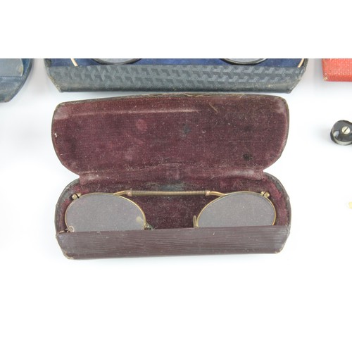 386 - Glasses Assorted Prescription Spectacles Inc Loose & Cased  702935