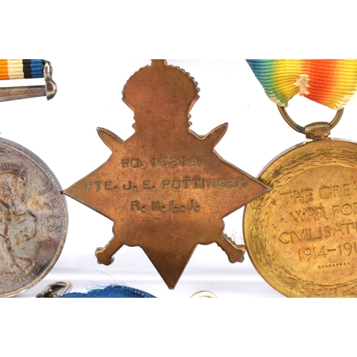 205 - Collection of Three WW1 Medals. Victory Medal , 14-18 Medal and 14-15 Star. Plus Royal Commemorative... 