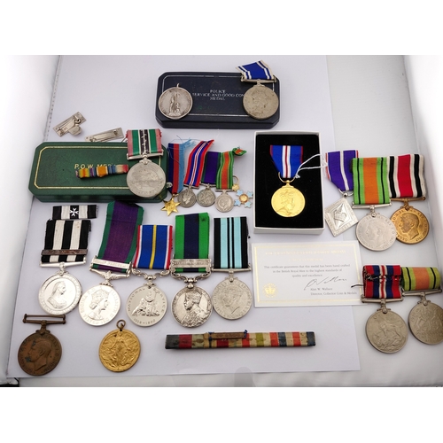 221 - Good Mixed Medal Group to include Queens Golden /Jubilee Medal , Police Long Service and good conduc... 