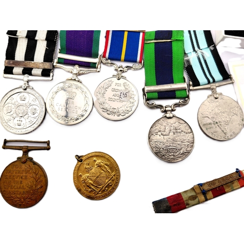 221 - Good Mixed Medal Group to include Queens Golden /Jubilee Medal , Police Long Service and good conduc... 