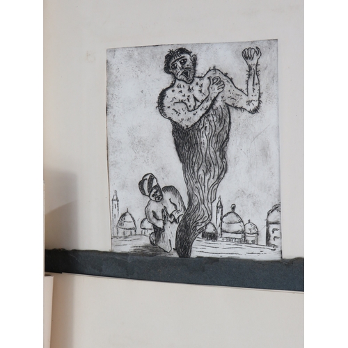 284 - Collection of original artwork and vintage Shirley House School certificates from 1945