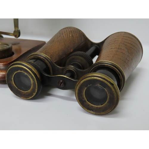 181 - Victorian style postal or letter balance on oak base with graduated brass weights, together with a p... 