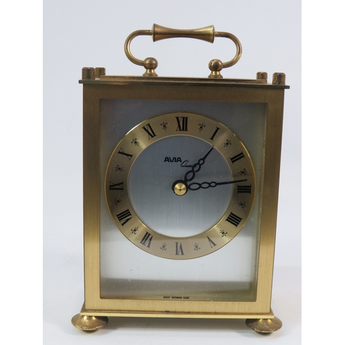 239 - Three assorted carriage clocks, tallest approx 10 inches. Spares and repairs.