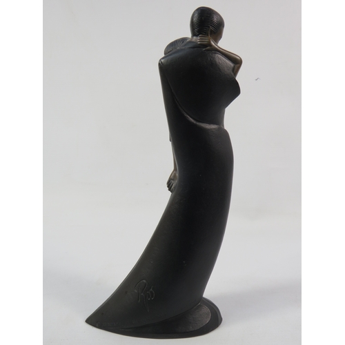 243 - Group of decorative busts and figures, tallest approx 11 inches.