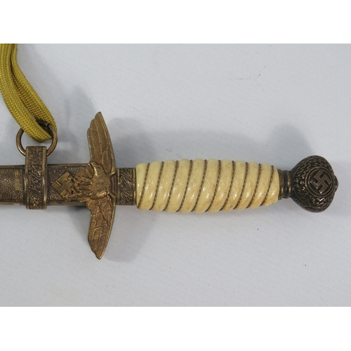 254 - German WW2 replica dagger approx 17 inches