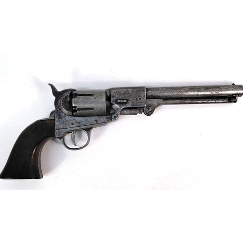 223A - Non-firing replica revolver, 13 inches long. Western-style six-shooter replica with metal constructi... 