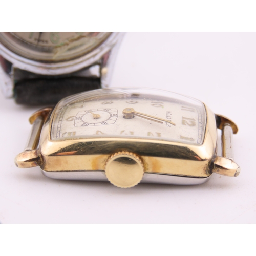 300 - Two wristwatches comprising a Monarch wristwatch in running order and an Oris wristwatch offered for... 