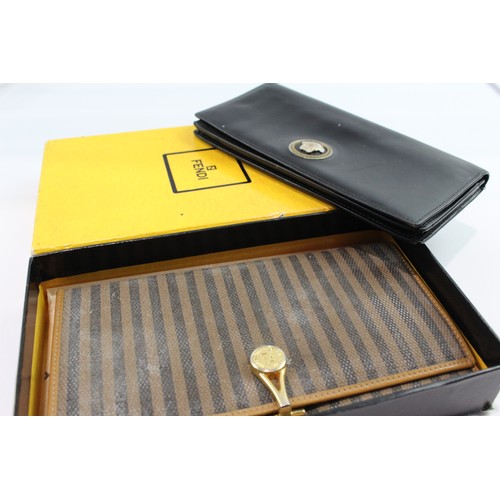 216 - Fendi & Versace Wallets/Purses Inc Black Boxed 579850