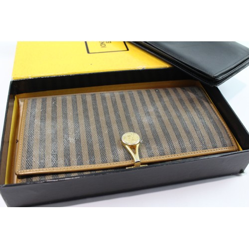 216 - Fendi & Versace Wallets/Purses Inc Black Boxed 579850