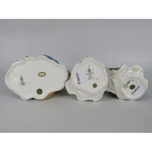 13 - Three Royal Doulton Figurines - Michele Elyse & Julia - Tallest 20cm