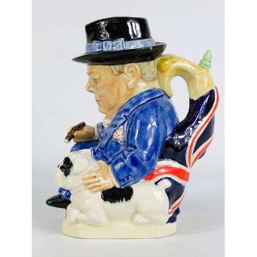 16 - Kevin Frances Ceramics Little Winston Churchill Toby Jug - Limited Edition 217/2500 - Height 17cm
