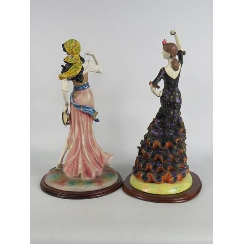 53 - Two Leonardo Collection figurines - 