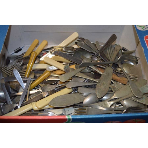 11 - An Assorted Box of Cutlery