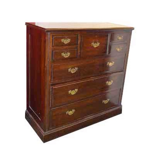 15 - A Mahogany Chest of Four Drawers