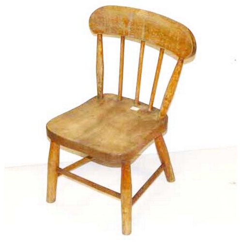 22 - A Small Pine Childs Chair