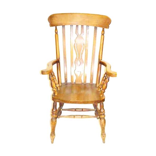 5 - A Good Pine Kitchen Armchair