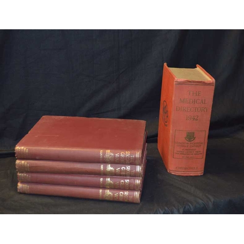 53 - Four Volumes 'The 2nd Great WW' and a Volume 'The Medical Practioner 1942'