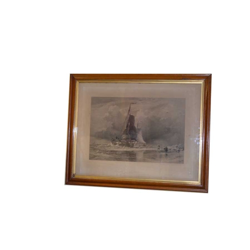 76 - A Nice Old Early Framed Print