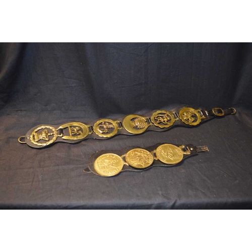 84 - Two Lots of Horse Brasses