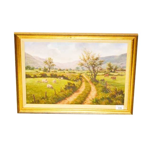 119 - An Oil Painting 'Landscape' - Donal McNaughton