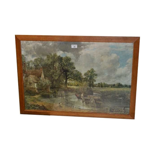 31 - A Nicely Framed Constable Print