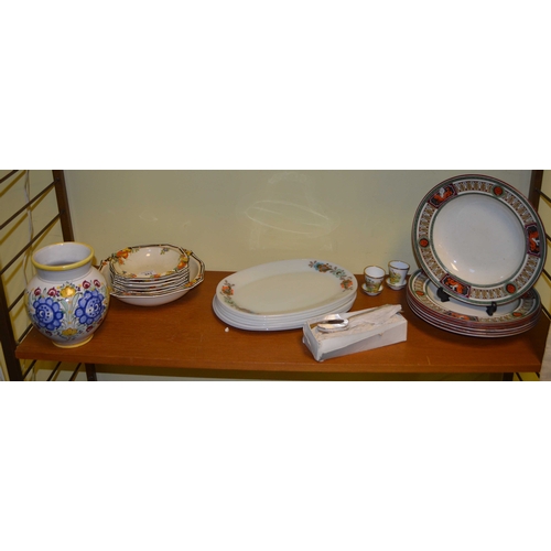 371 - A Sundry Lot of Plates, Cutlery etc