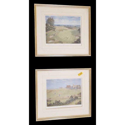 44 - A Pair of Limited Edition 'St Andrew's' Prints