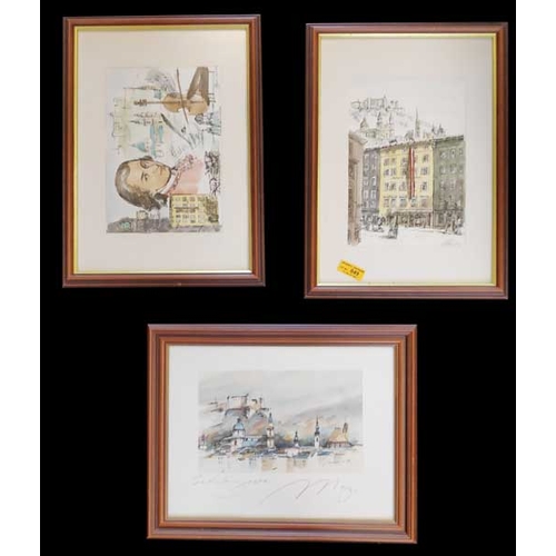 49 - A Lot of Three Framed Prints
