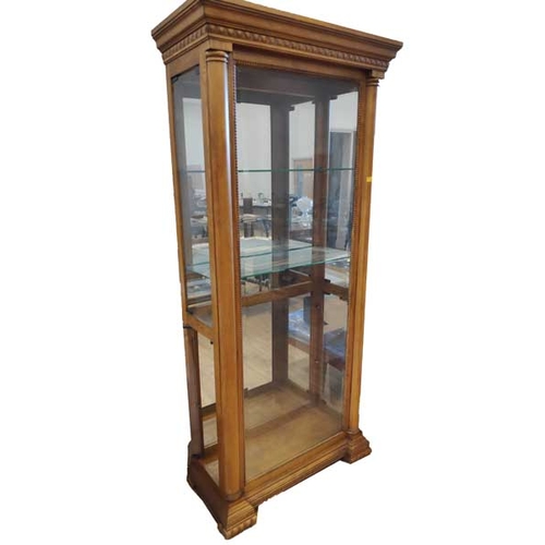 50 - A Good Four Shelf Display Cabinet