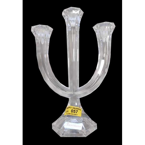 57 - A Nachtmann Crystal Candelabra