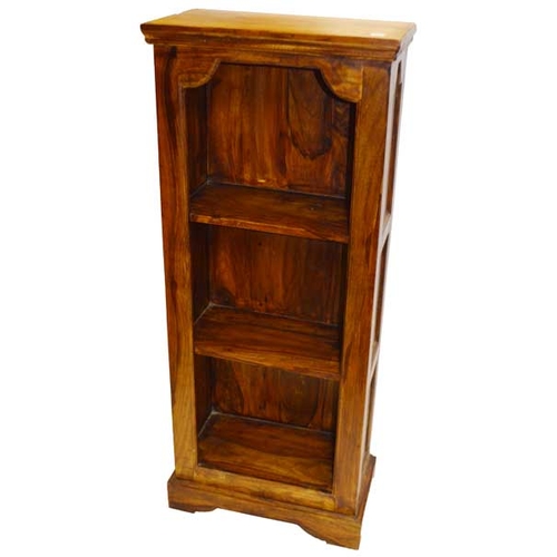 126 - A Hardwood Slimline Open Bookcase