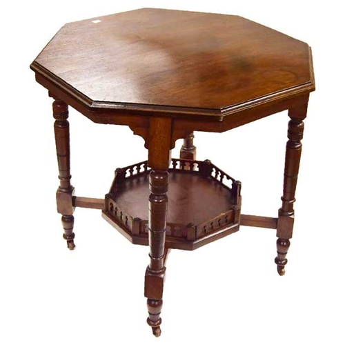 163 - An Octagonal Centre Table