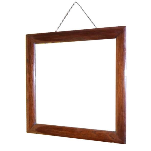 177 - A Victorian Rosewood Framed Wall Mirror