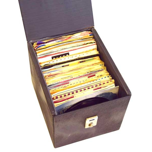 55 - A Good Box of Single Records