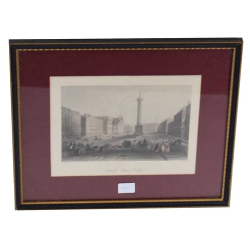 123 - A Framed Print of Dublin