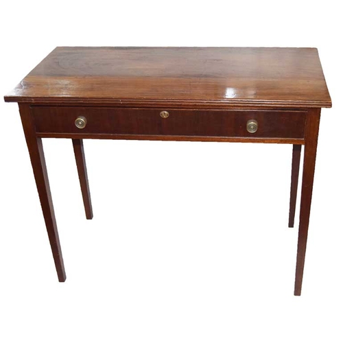 133 - A Georgian Maghogany Side Table