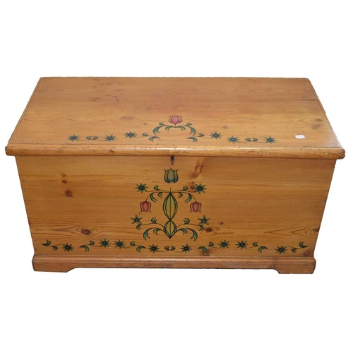 142 - A Painted Pine Trunk