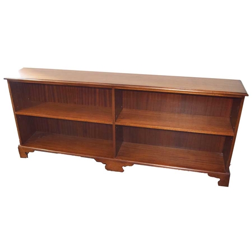 34 - A Mahogany Floor Standing Bookcase
