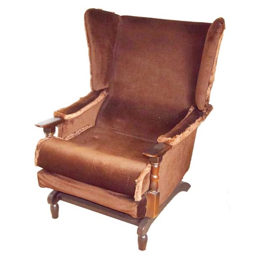 26 - A Wing Backed Armchair