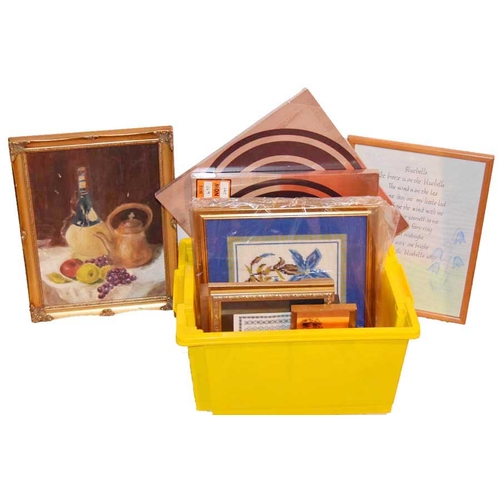 38 - A Box of Prints and Frames