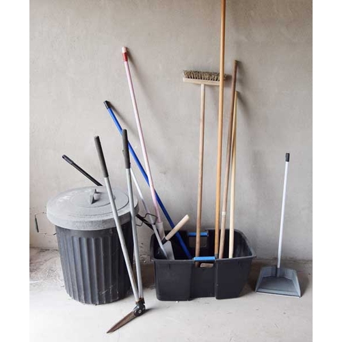 4 - An Old Bin, Brushes etc