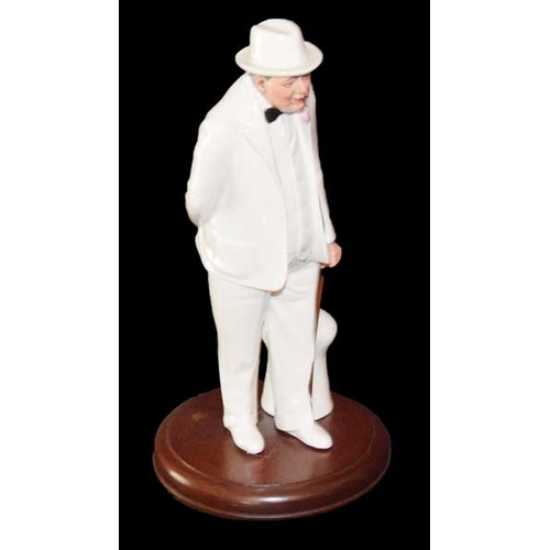 58 - A Hand Crafted Figurine 'Wintson Churchill'