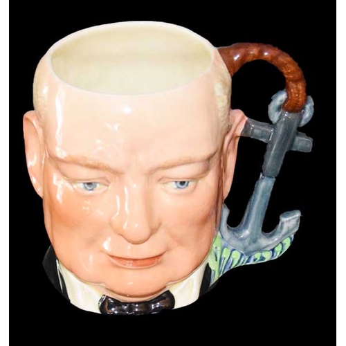 59 - A Fieldings Character Jug 'Winston Churchill'