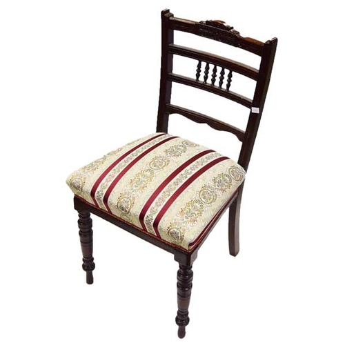 47 - An Upholstered Single Chair