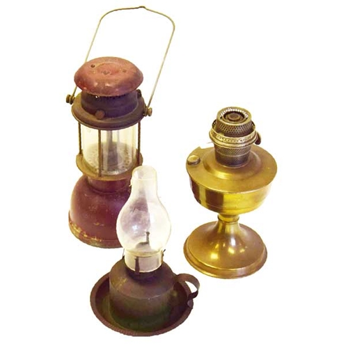 8 - A Tilley and Two Other Oil Lamps