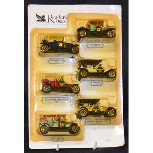 105 - A Set of Small Vintage Cars