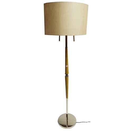 141 - A Modern Standard Lamp and Shade