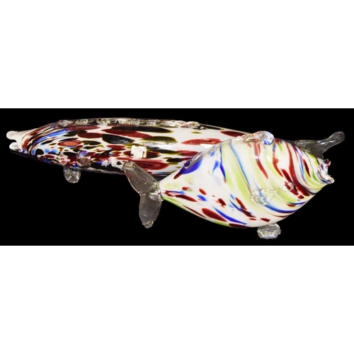 207 - Two Art Deco Glass Fish